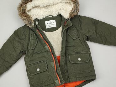 czarny płaszcz trencz: Kurtka przejściowa, Marks & Spencer, 1.5-2 lat, 86-92 cm, stan - Bardzo dobry