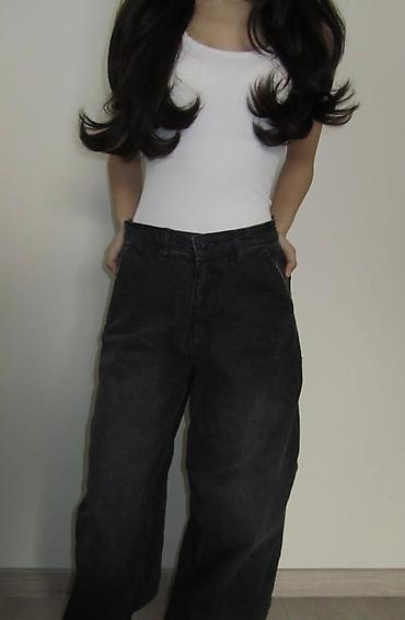 Джинсы: Джинсы, Бэгги, Турция, Средняя талия, Все размеры — 8