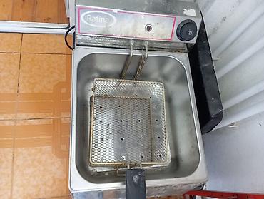 fritür: Rafina elektrik fritözü - Masaüstü model, paslanmayan polad korpus - — 2