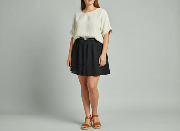 spódnice asymetryczne maxi: Janina, Spódnica damska, rozmiar 2XL