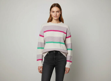 sweter oversize: ELIZABETH, Светр жіночий, розмір M