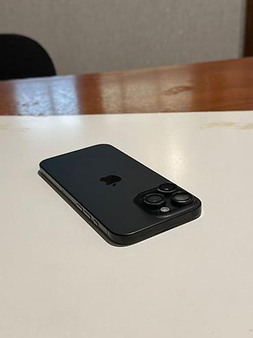 2 əl telefonlar: IPhone 16 Pro Max, 256 GB, Black Titanium, Simsiz şarj, Face ID, Sənədlərlə — 5