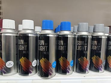 Аэрозольная краска SUNLIGHT (spray paint) - Формат: баллончик-спрей - at lalafo.kg Аэрозольная краска SUNLIGHT (spray paint) - Формат: баллончик-спрей -