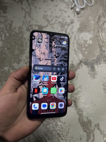 Redmi: Redmi Note 8, 64 GB, rəng - Qara, Barmaq izi — 6