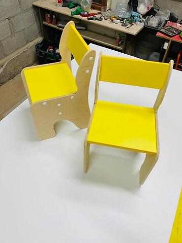 Детские стулья: Детский стул, Новый, Дерево, цвет - Зеленый, Самовывоз — 5