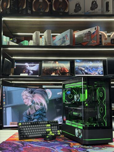 видеокарта ddr5: Компьютер, ядролор - 18, ОЭТ 64 ГБ, Жумуш, окуу үчүн, Жаңы, Intel Core i7, NVIDIA GeForce RTX 4080, NVMe