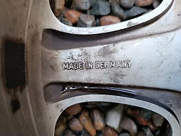 Диски: Литые Диски R 16 Mercedes-Benz, Комплект, отверстий - 5, Б/у — 5