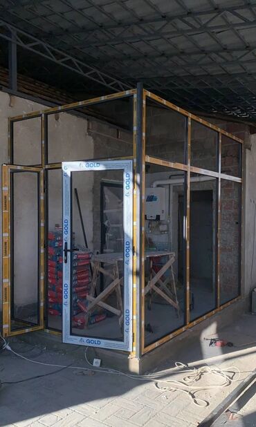 Пластиковые окна на заказ: Пластиковое окно на заказ, Тип окна: Витражные, Мансардные, Панорамные, Декоративные особенности: Другие особенности, Бесплатная установка, Без рассрочки — 3