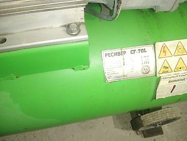 Kompressorlar: Hava kompressoru – CF-70L Texniki göstəricilər: - Reseiver həcmi: 70 — 3