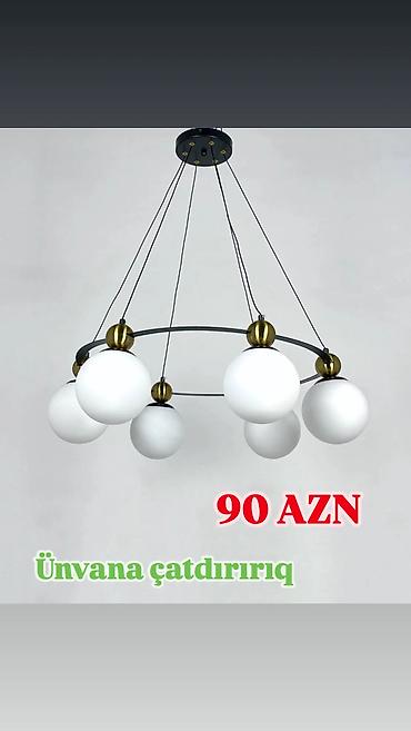Çılçıraq, 6 lampa, Metal lalafo.az -da Çılçıraq, 6 lampa, Metal