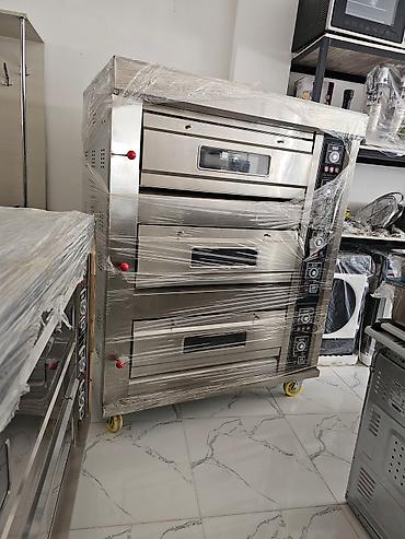 Qaz ilə işləyən sobalar: Qaz ilə işləyən soba, Şirniyyat üçün, 3 mərtəbəli, Yeni — 2