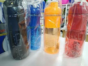 water: 760ml Спортивный белковый шейкер Blender Milk Mixer Water Bottle Free — 2