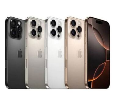 12 про макс цена бишкек бу: IPhone 16 Pro Max, Жаңы, 256 ГБ, Кара, Кабель, 100 %