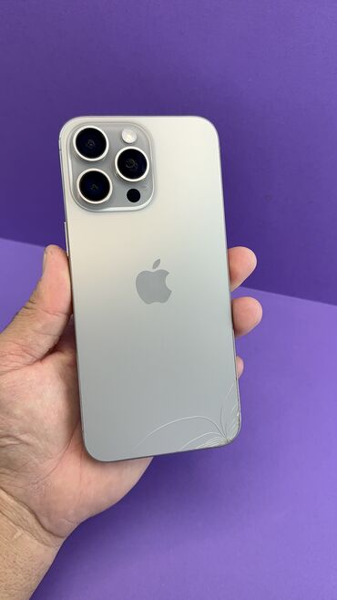 iphone 12 pro цена бишкек: IPhone 15 Pro Max, Б/у, 512 ГБ, 85 %