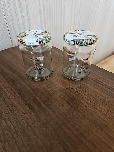 Mətbəx aksesuarları: Təcili!!! Əla veziyyetde 250 qramlıq bankalar satılır.Bir bankanın — 3
