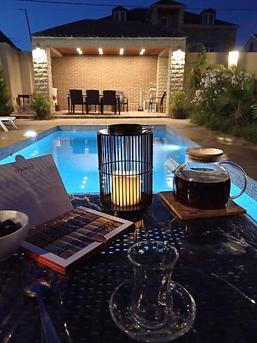 Günlük kirayə evlər: 200 kv. m, 4 otaqlı, Su — 2