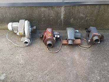 Elektromotori: Vazdušne turbine – komplet od 4 komada - Bela turbina: trofazna — 13