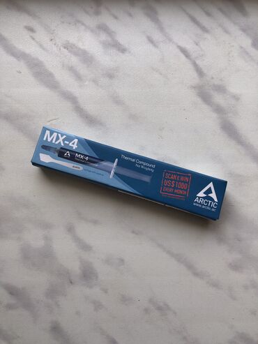 Masaüstü kompüterlər və iş stansiyaları: Arctic MX4 original termo pasta plombu uzerinde acilib istifade