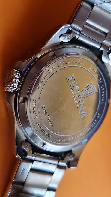 solarni mehanizam sat: Festina automatski ronilački sat – 20 BAR - Mehanizam: Automatic (21 — 7