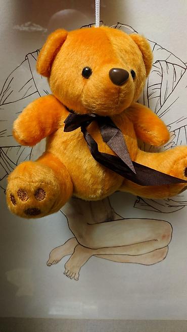 kinder jou: Мягкая игрушка «Медвежонок» с бантом - Материал: очень мягкий плюш с — 4