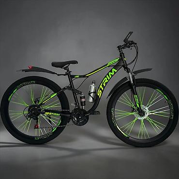 24 vesebet: №: 17022 Məhsulun adı: Dağ velosipedi Strim B10 24" Black/Green Brend — 1