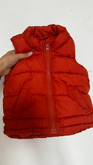 теплый жилет: Детский б/у утеплённый жилет Old Navy Frost Free - Размер: 18–24 — 3