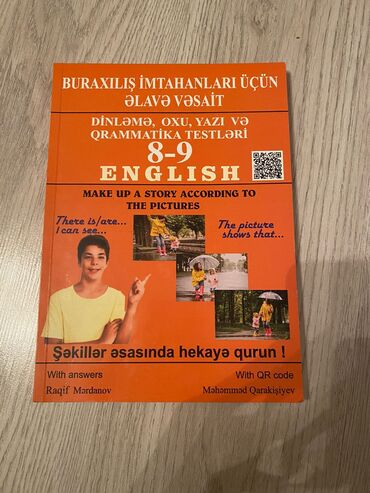 Kitablar, jurnallar, CD, DVD: 8-9 English Raqif Mərdanov buraxılış imtahanları üçün əlavə vəsait