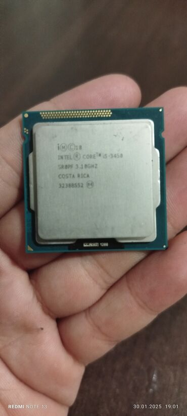 Prosessorlar: Prosessor Intel Core i5 3450, 5 nüvə, İşlənmiş