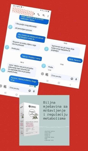 Suplementi: Green biljna mešavina doprinosi mršavljenju i regulaciji metabolizma — 10
