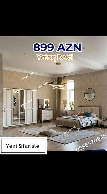 Yataq otağı dəstləri: Yataq otağı dəstləri – modern dizaynlı, funksional və zərif — 3