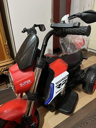 Uşaq dünyası: Uşaq üçün elektrikli üçtəkərli moto Uşaqlar üçün evdə və həyətində — 6