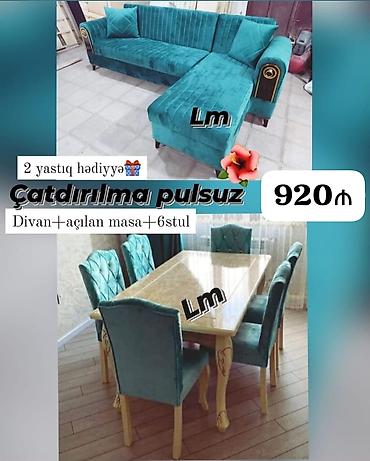 bizim ev mebel divanlar: Divan masa qonag desti — 1