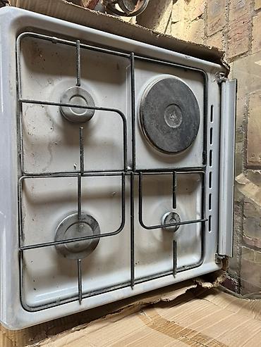 Техника и электроника: Плита Beko комбинированная (газ + электро) - Варочная поверхность: 3 — 2