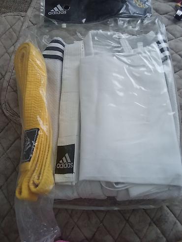 İdman formaları: Adidas cüdo kimanosu tep təzədir bir dəfə bele olsun geyinilmiyib M — 1