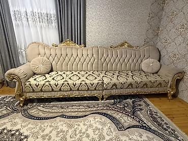 pemo luks: Klassik üslubda zərif salon divanı - Dizayn: Barokko/klassik xəttlər — 6