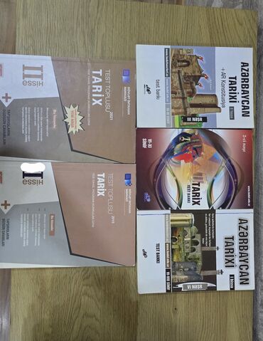 Testlər: 5 kitab birlikdə 15 manat. Tək tək satışı mövcuddur