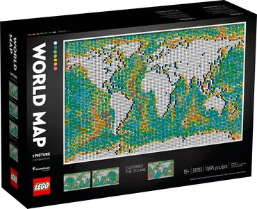 детский електромобил: Продаю Lego World Map. Абсолютно новый