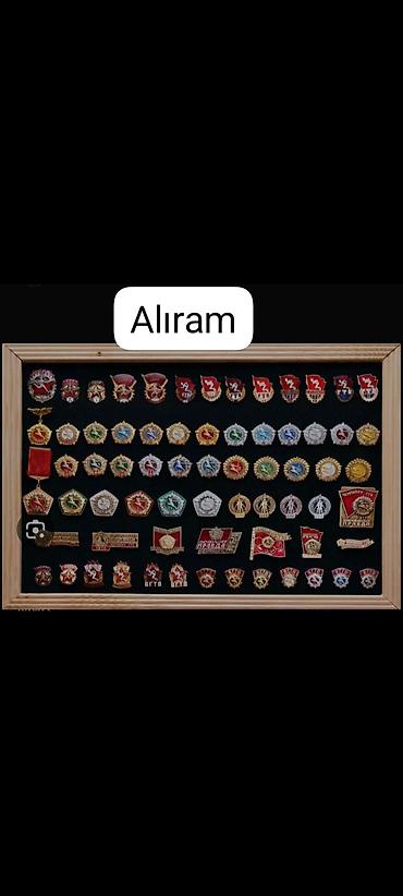dvd alıram: Mövzu: Köhnə nişan, medalyon və bədj kolleksiyaları – alıram Təsvir — 2