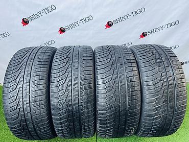 24545 r17 зима: Шины 245 / 45 / R 17, Зима, Б/у, Комплект, Легковые, Корея, Hankook — 1