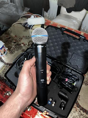 Səsgücləndiricilər, qulaqlıqlar və mikrofonlar: Shure PGX2 Beta 58A simsiz mikrofon dəsti - Mikrofon: Shure PGX2 — 1