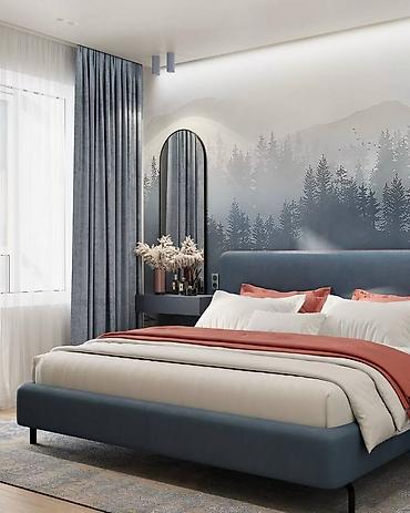 2 room apartment: Уютные апартаменты в центре Бишкека для двоих. Стильный интерьер и — 1