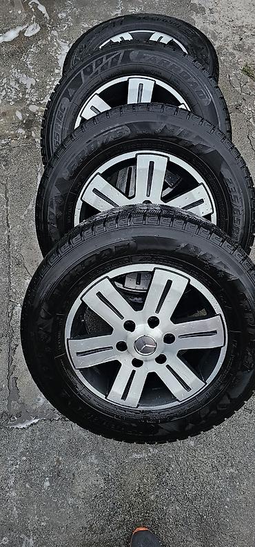 r20 mercedes: Комплект зимних колёс для Mercedes — 4 штуки в сборе. Характеристики — 2