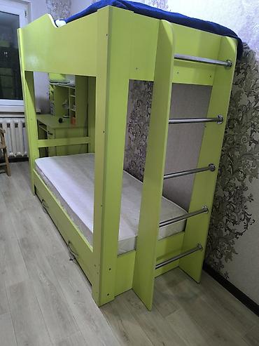расклад: Двухъярусная детская/подростковая кровать с рабочей зоной и — 1