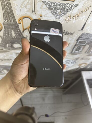 Apple iPhone: IPhone Xr, Б/у, 128 ГБ, Jet Black, 85 %