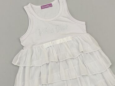 letnie długie sukienki w kwiaty: Dress, 3-4 years, 98-104 cm, condition - Good