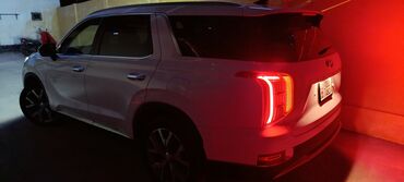 Hyundai: Hyundai Palisade, белый, 7/8‑местный кроссовер. Основные особенности