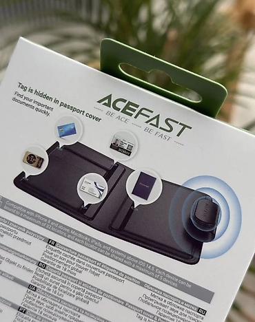 сумки бишкек: ACEFAST ACEGEO S6 — умный чехол для паспорта с встроенным gps трекером — 2