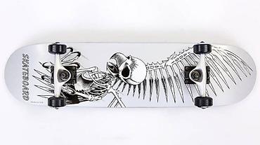 İdman və istirahət: Skateboard – tam komplekt - Taxta: klassik iki tərəfli konkav forma — 4