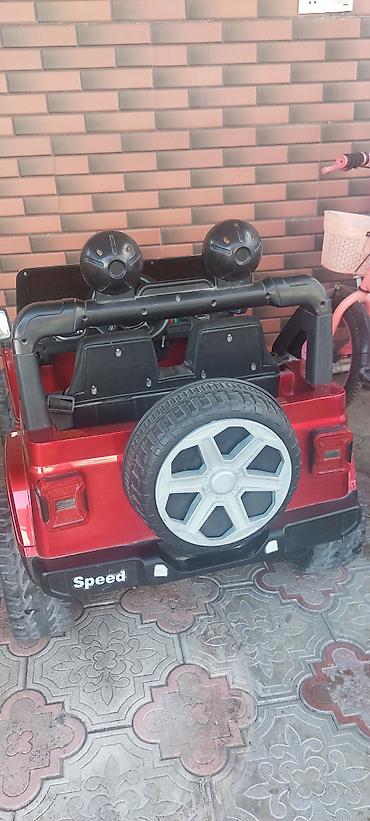 Детские электрокары: Uşaq üçün elektrikli “jeep” tipli maşın - Rəng: qırmızı - Korpusda — 5