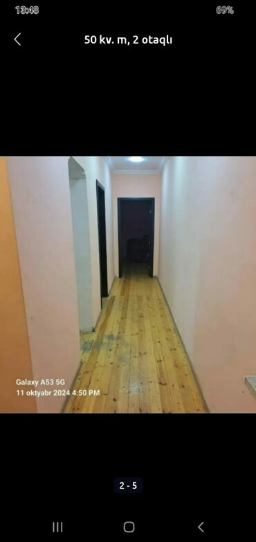 Həyət evi alıram: 50 kv. m, 2 otaqlı, Kombi, Qaz, İşıq